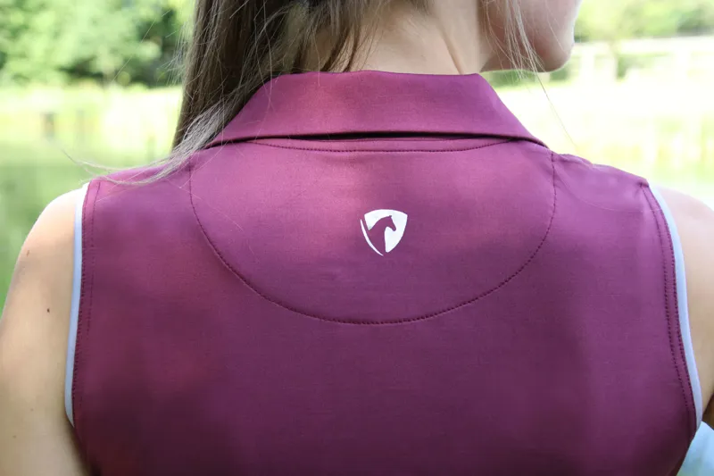 Hy Equestrian Synergy Ladies Sleeveless Polo - Fig-3